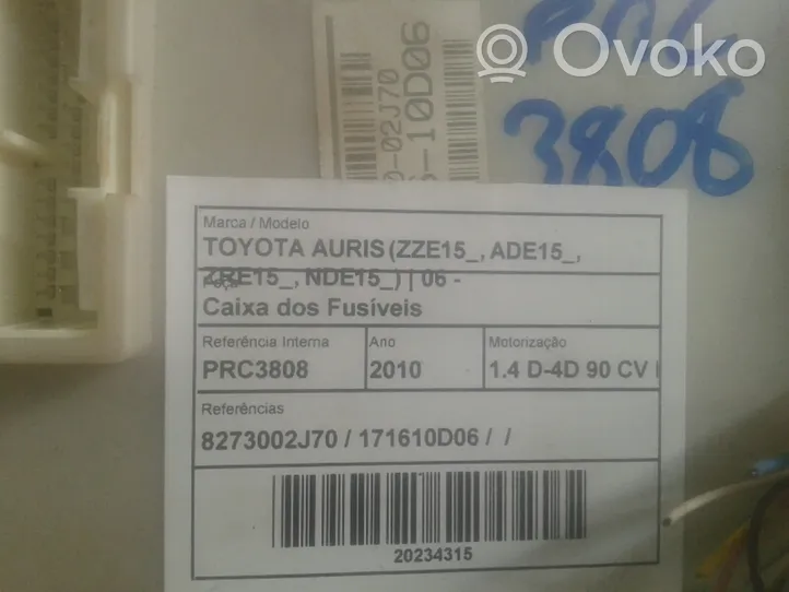 Toyota Auris 150 Sulakerasia 