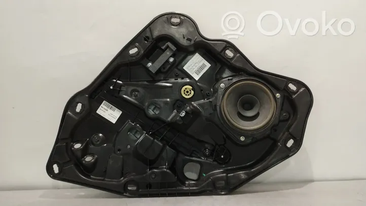 Fiat 500X Rear window lifting mechanism without motor 