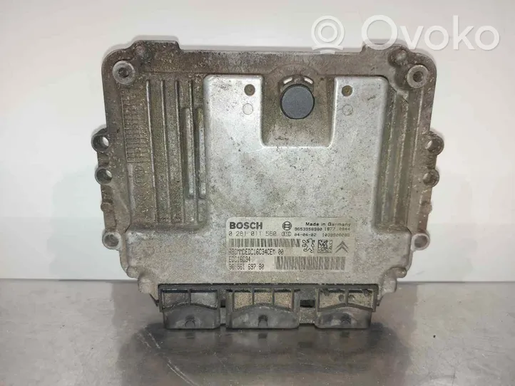 Peugeot 206 Sterownik / Moduł ECU 9656169780