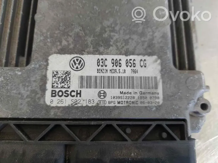 Volkswagen Golf V Sterownik / Moduł ECU 03C906056CG