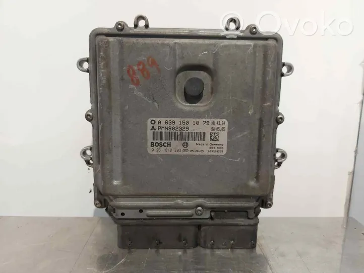 Mitsubishi Colt Calculateur moteur ECU A6391501079