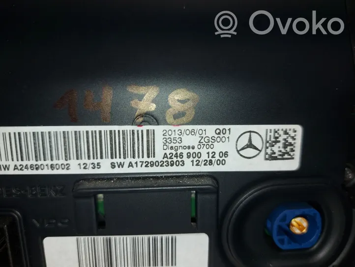 Mercedes-Benz CLA C117 X117 W117 Pantalla/monitor/visor A2469001206