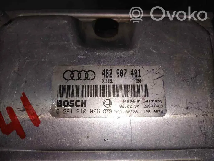 Audi A6 S6 C5 4B Sterownik / Moduł ECU 4B2907401