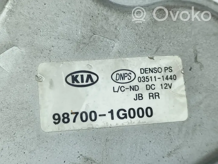 KIA Rio Двигатель стеклоочистителя заднего стекла 987001G000