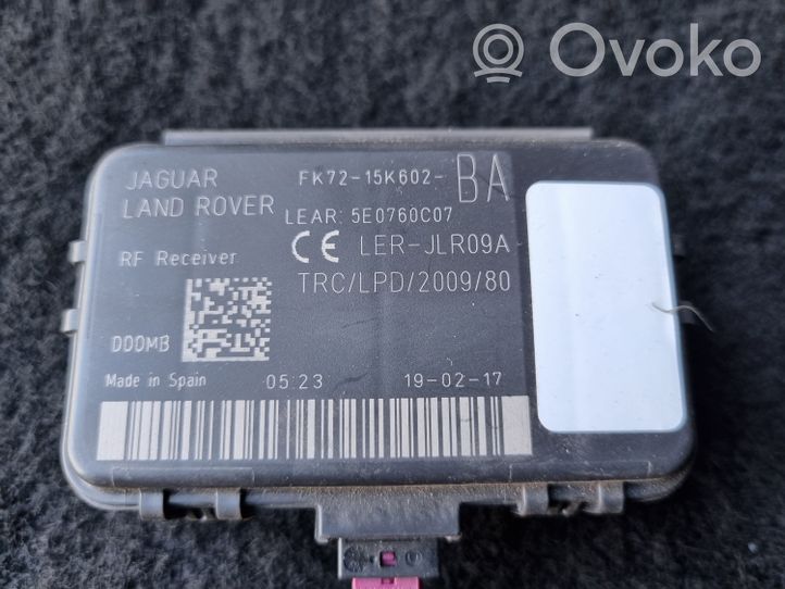 Land Rover Range Rover Evoque L538 Centralina/modulo keyless go FK7215K602BA