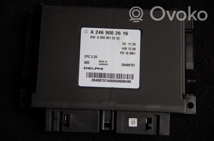 Mercedes-Benz A W176 Parking PDC control unit/module A2469002616