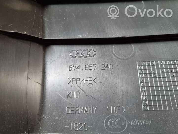 Audi A3 S3 8V (B) statramsčio apdaila (apatinė) 8V4867240