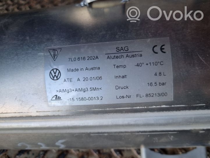 Porsche Cayenne (9PA) Serbatoio per sospensioni pneumatiche 7L0616202A