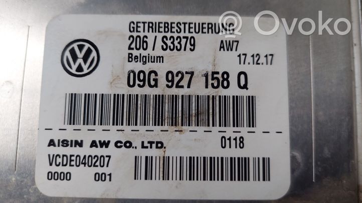 Volkswagen Tiguan Allspace Jakovaihteiston ohjainlaite 09G927158Q