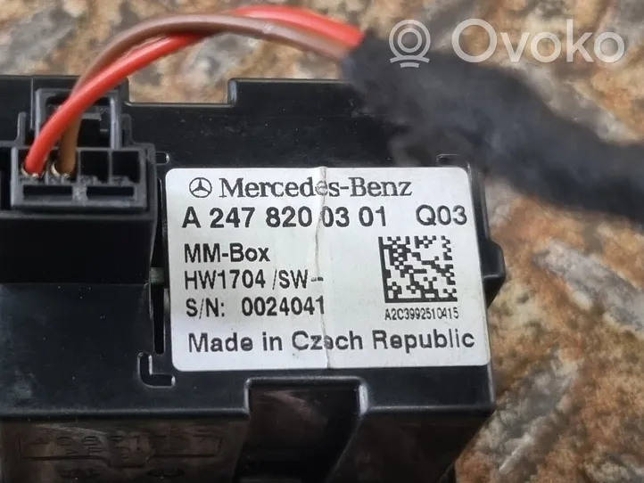 Mercedes-Benz A W177 Connecteur/prise USB A2478200301