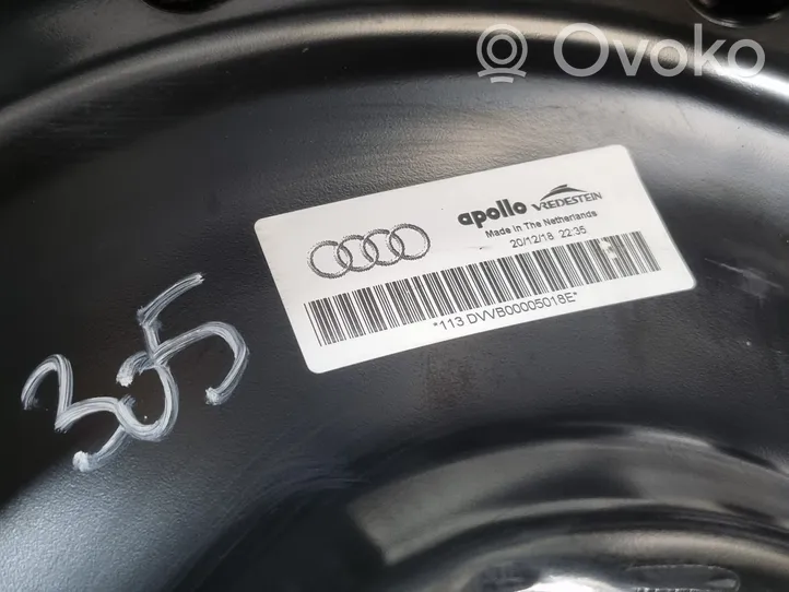 Audi Q5 SQ5 R 18 atsarginis ratas 80A601027B