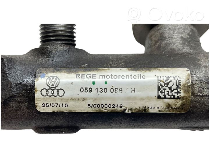 Audi A6 S6 C6 4F Tuyau de conduite principale de carburant 059130089AH