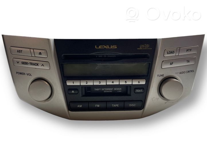 Lexus RX 300 Radio/CD/DVD/GPS-pääyksikkö 8612048230