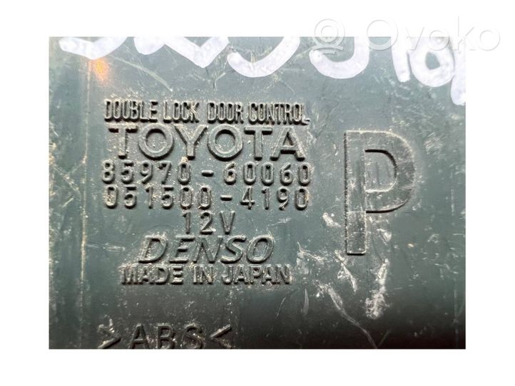 Toyota Land Cruiser (J150) Centralina/modulo portiere 8597060060