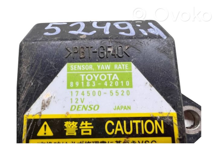 Toyota RAV 4 (XA30) Moduł / Sterownik ESP 8918342010