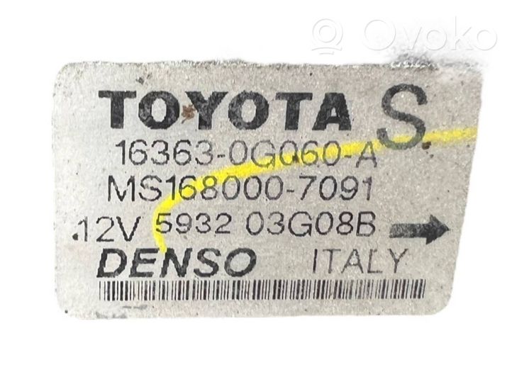 Toyota Corolla Verso E121 Ventiliatorių komplektas 227508862