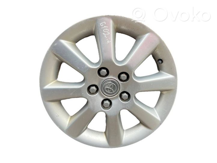 Toyota Corolla Verso E121 Felgi aluminiowe R16 