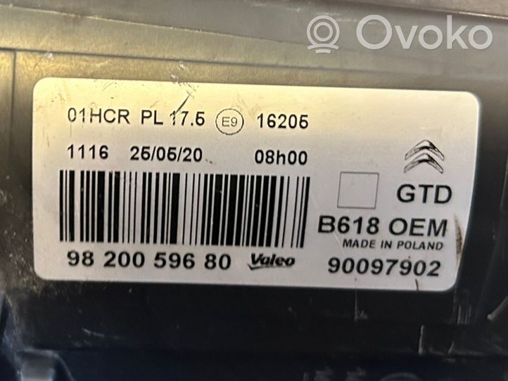 Citroen C3 Etu-/Ajovalo 9820059680