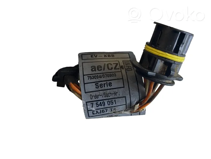 BMW X5 E70 Tuyau de conduite principale de carburant 7549052