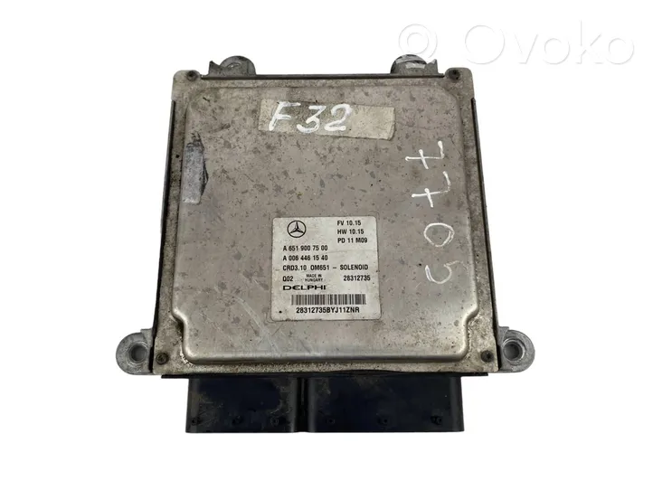 Mercedes-Benz E W212 Sterownik / Moduł ECU A6519007500