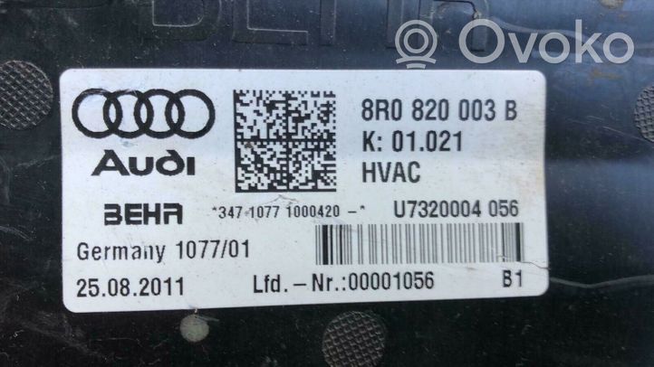 Audi Q5 SQ5 Bloc de chauffage complet 8R0820003D