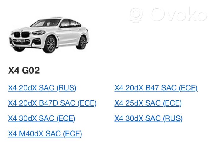 BMW X6 G06 Jäähdyttimen lauhdutin (A/C) 64539389411