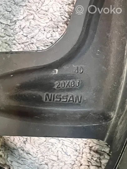 Nissan Qashqai J12 Обод (ободья) колеса из легкого сплава R 20 D0C006UA6A