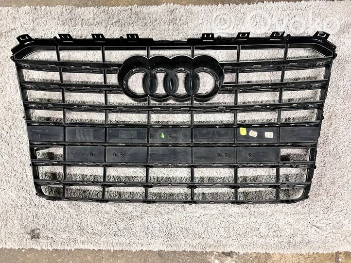 Audi A8 S8 D4 4H Front bumper upper radiator grill 4H0853651AA