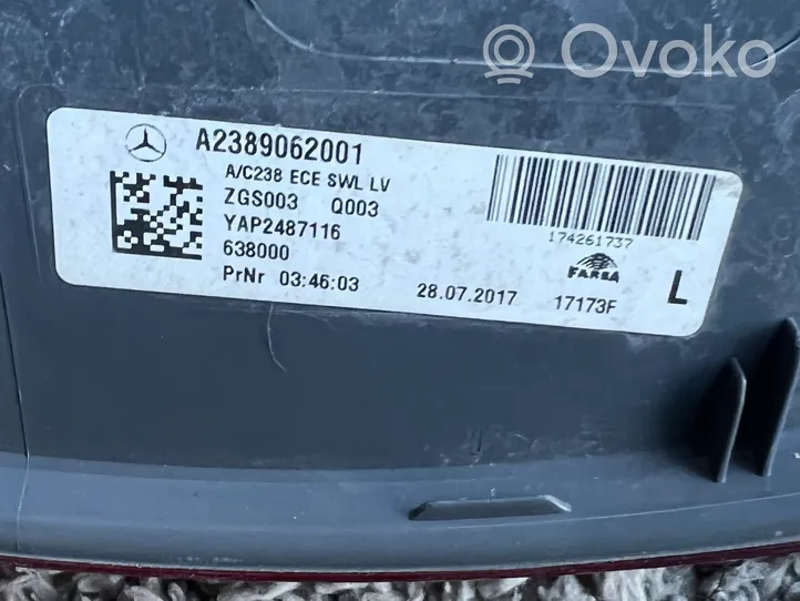 Mercedes-Benz E W238 Galinių žibintų komplektas A2389062101