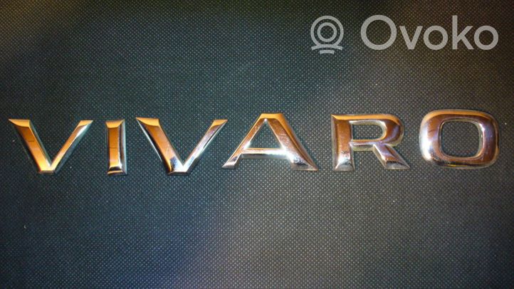 Opel Vivaro Valmistajan merkki/logo/tunnus 
