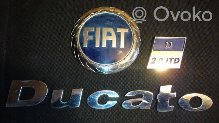 Fiat Ducato Logo, emblème, badge 