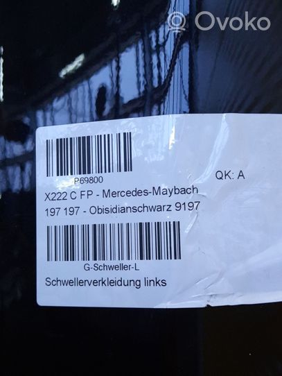 Mercedes-Benz S X222 Maybach Garniture de marche-pieds A2226981154