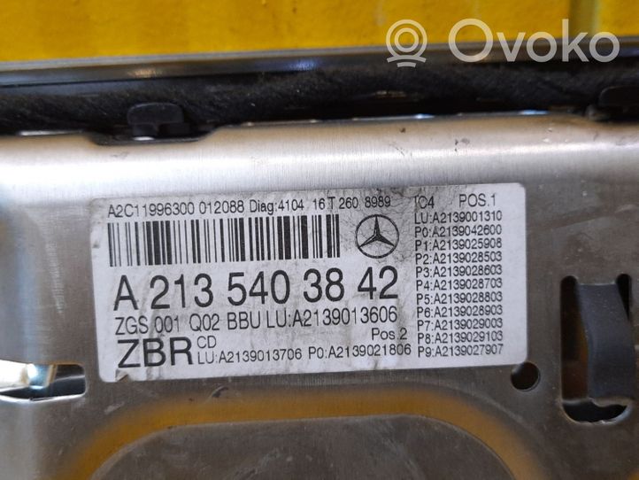 Mercedes-Benz E W213 Tachimetro (quadro strumenti) A2135403842