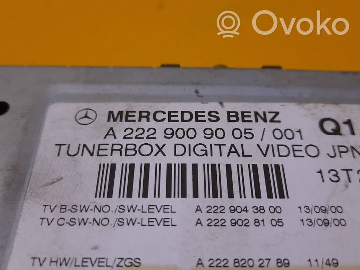 Mercedes-Benz S W222 Wzmacniacz audio A2229009005