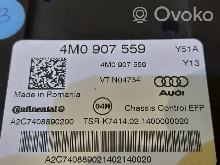 Audi Q7 4M Centralina/modulo del motore 4M0907559