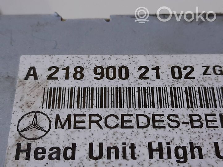 Mercedes-Benz CLS C218 X218 Panel / Radioodtwarzacz CD/DVD/GPS A2189002102