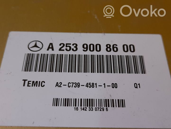 Mercedes-Benz GLC X253 C253 Oro pakabos valdymo blokas (galinės) A2539008600