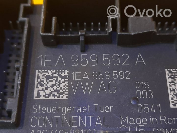 Volkswagen ID.3 Oven ohjainlaite/moduuli 1EA959592A