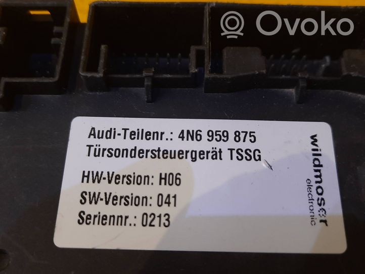 Audi A8 S8 D5 Durų elektronikos valdymo blokas 4N6959875