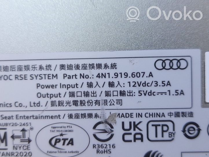 Audi A8 S8 D5 Monitor / wyświetlacz / ekran 4N1919607A