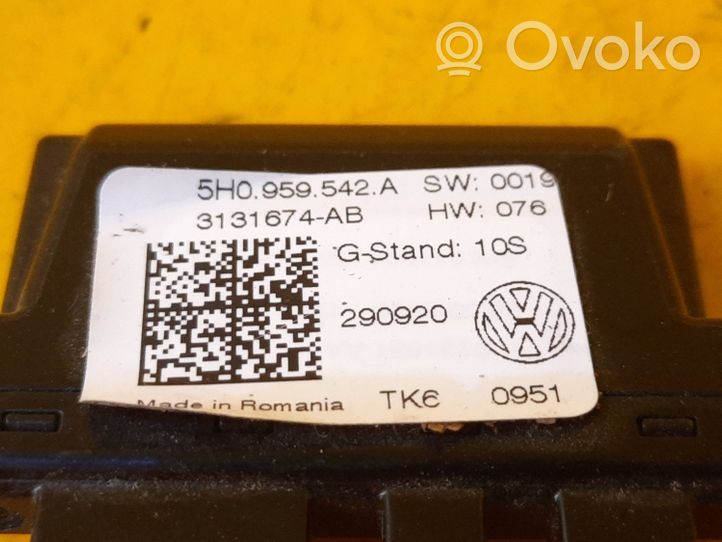 Volkswagen Golf VII Inne wyposażenie elektryczne 5H0959542A