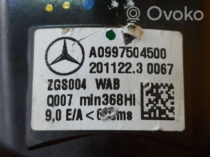 Mercedes-Benz GLE W167 Kamera galinio vaizdo A0997504500