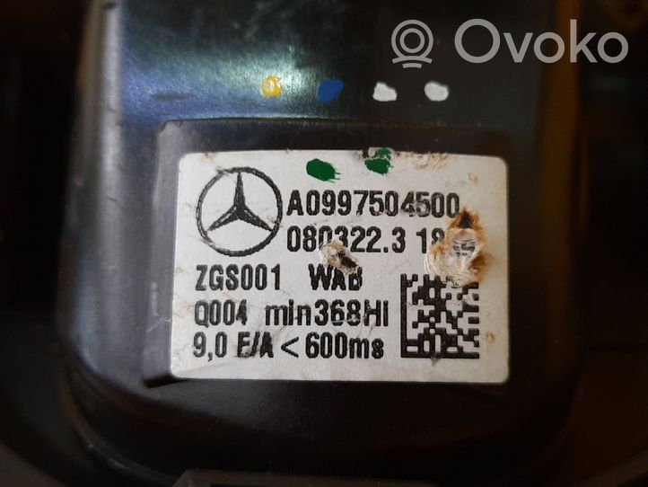 Mercedes-Benz GLE W167 Poignée de coffre avec le caméra de recul A0997504500