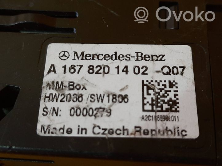 Mercedes-Benz GLE W167 Gniazdo / Złącze USB A1678201402