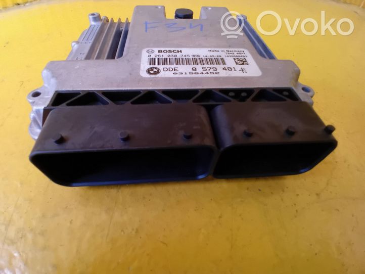 BMW 3 GT F34 Sterownik / Moduł ECU 8579481