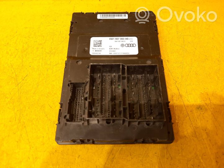 Audi A4 S4 B9 Moduł / Sterownik komfortu 8W1907063AG