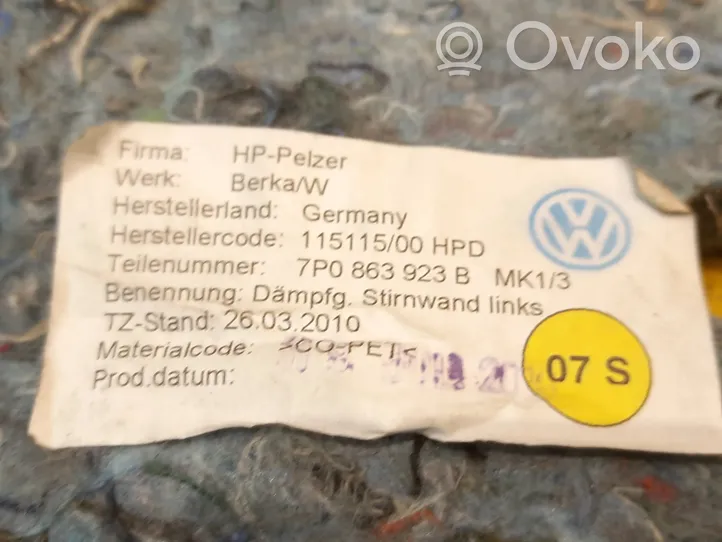 Porsche Cayenne (9PA) Verhoilun äänieriste 7P5863931E