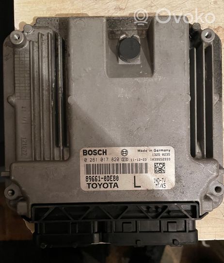 Toyota Yaris Sterownik / Moduł ECU 0281017820
