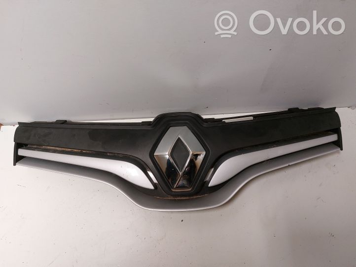 Renault Kangoo II Grille calandre supérieure de pare-chocs avant 623101381r