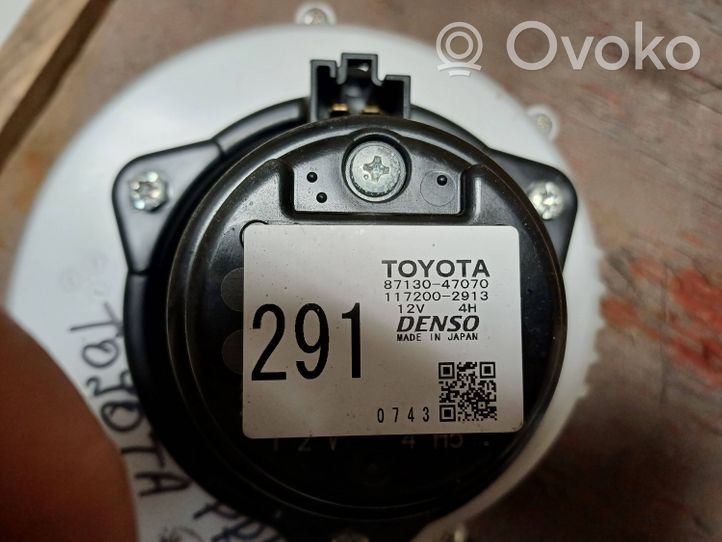Toyota Prius (XW20) Ventola riscaldamento/ventilatore abitacolo 8713047070